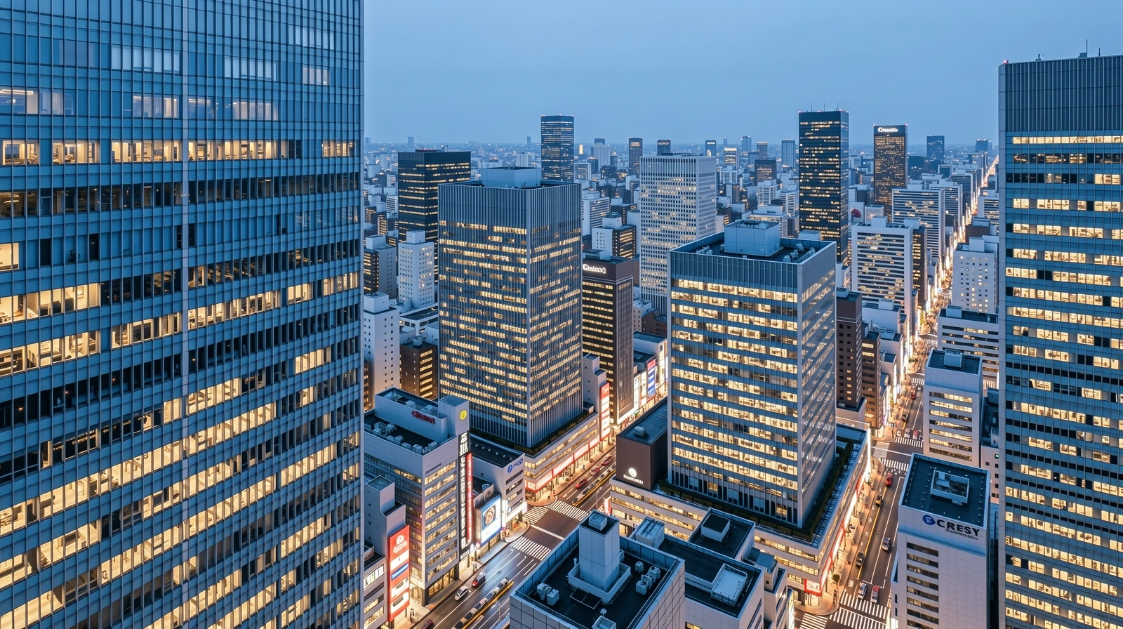 Tokyo urban landscape